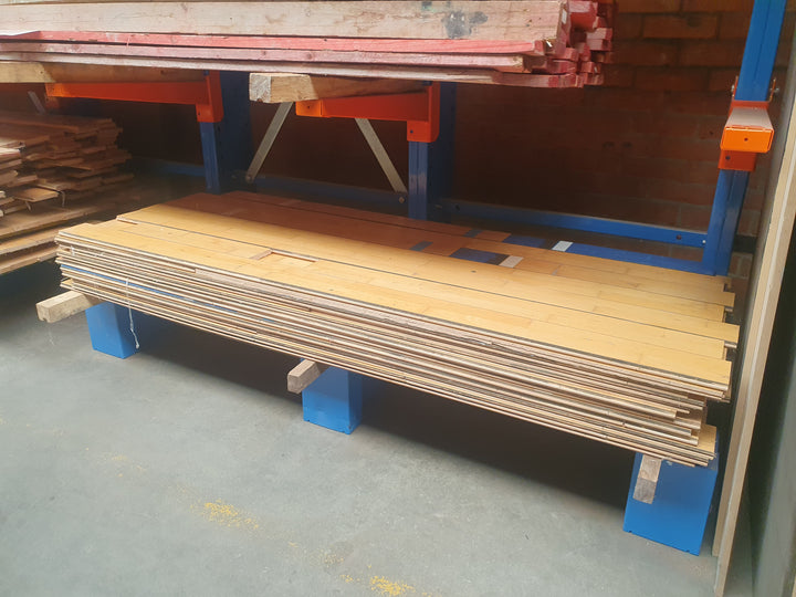 Beuken planken van sportvloer