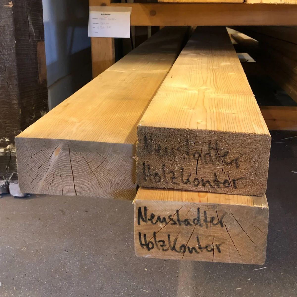 Dikke grenen balken (lm)