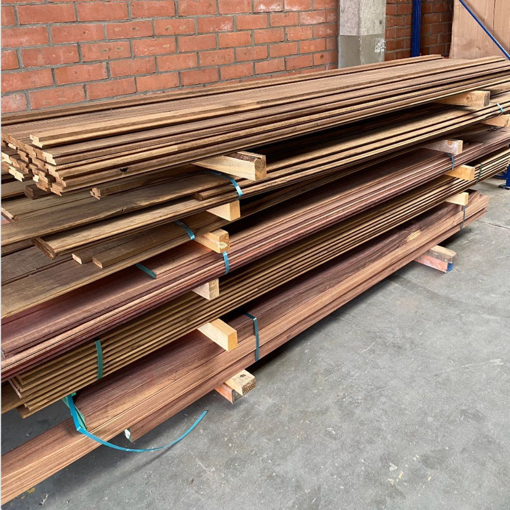 Fraké noir hardhouten planken (lm)