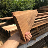 Fraké noir hardhouten planken (lm)