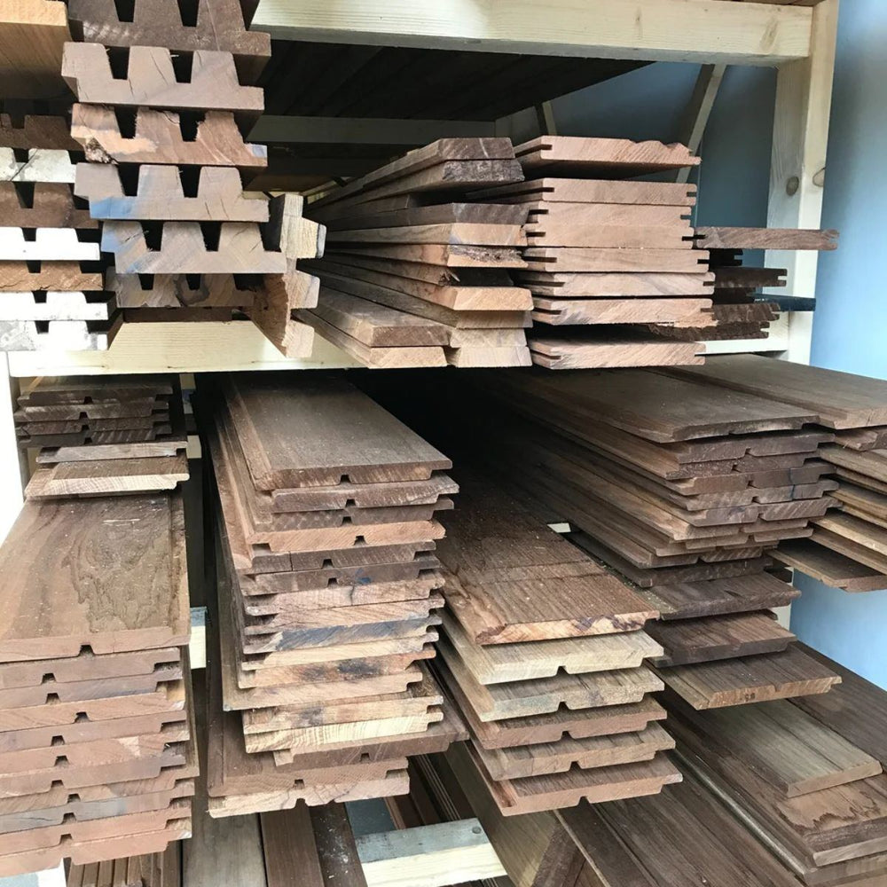 Fraké noir hardhouten planken (lm)