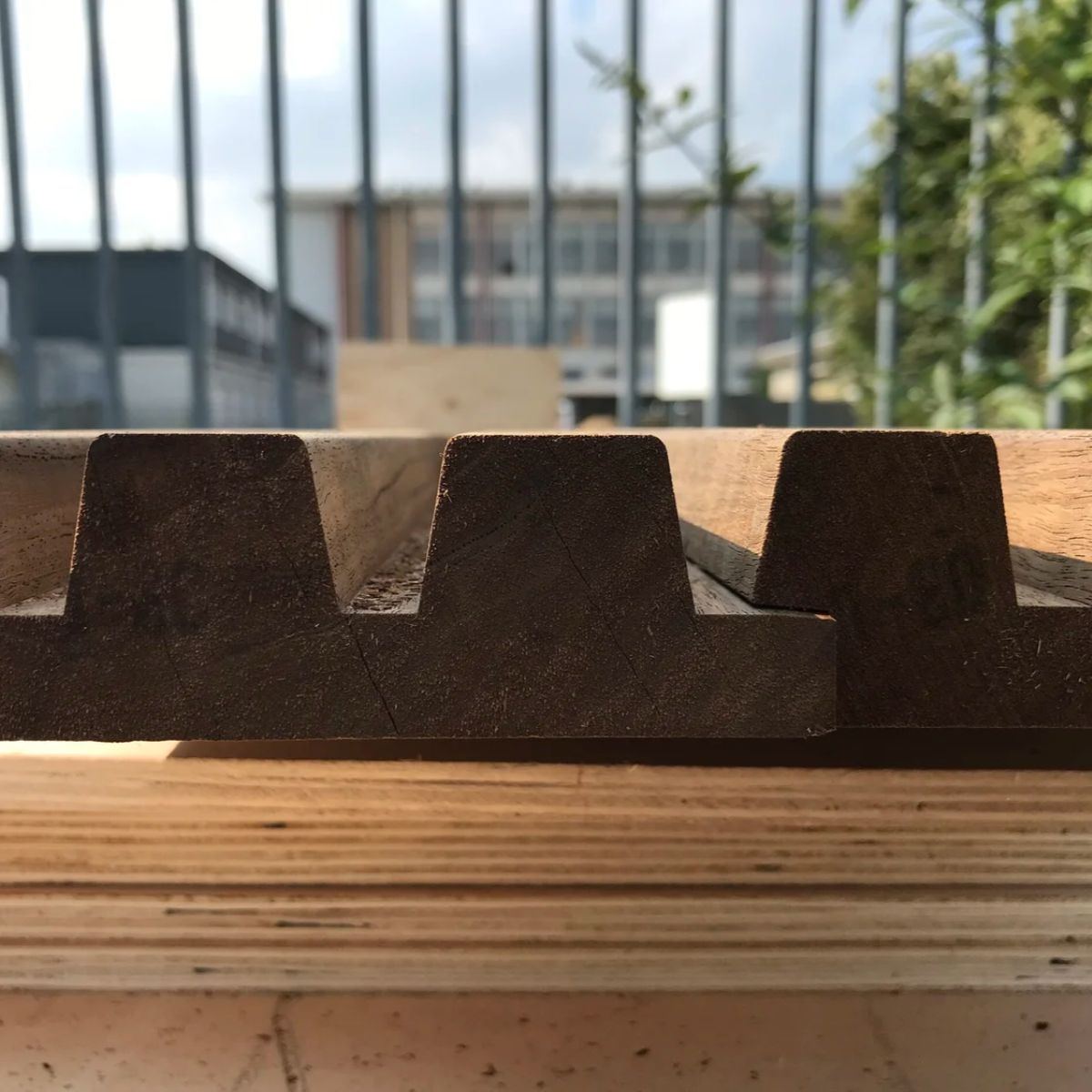 Fraké noir hardhouten planken (lm)