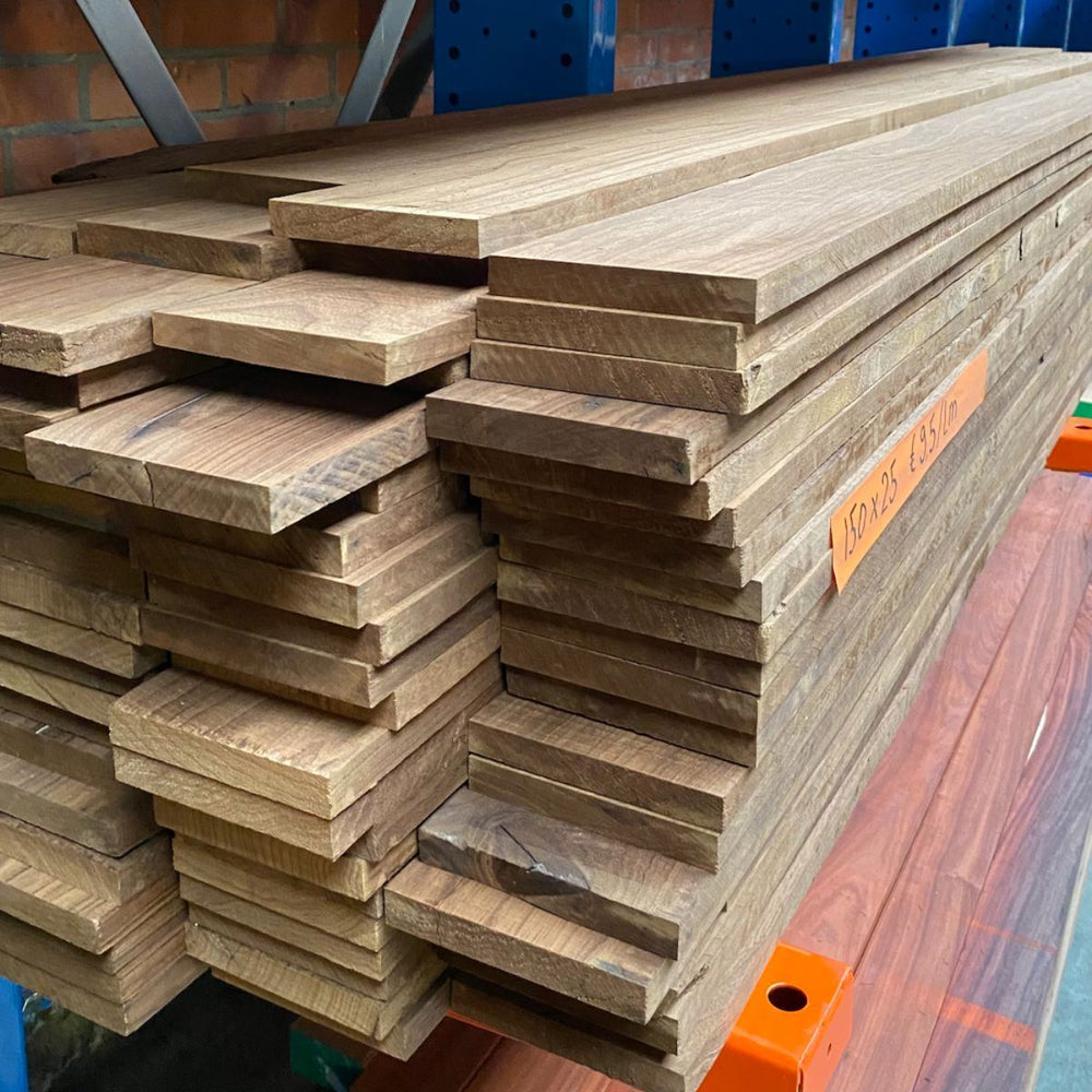 Fraké noir hardhouten terras planken (lm)