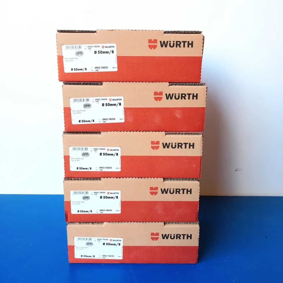 Isolatie houders (doos) - laatste stuk