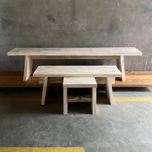 Kastanje houten krukjes (3)