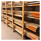 Kers boomdelen ongeschaafd (stuk)