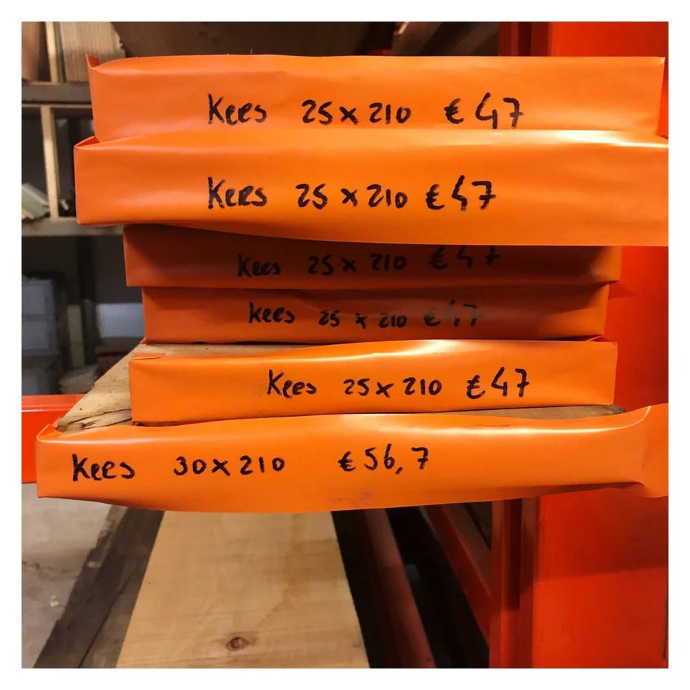 Kers boomdelen ongeschaafd (stuk)