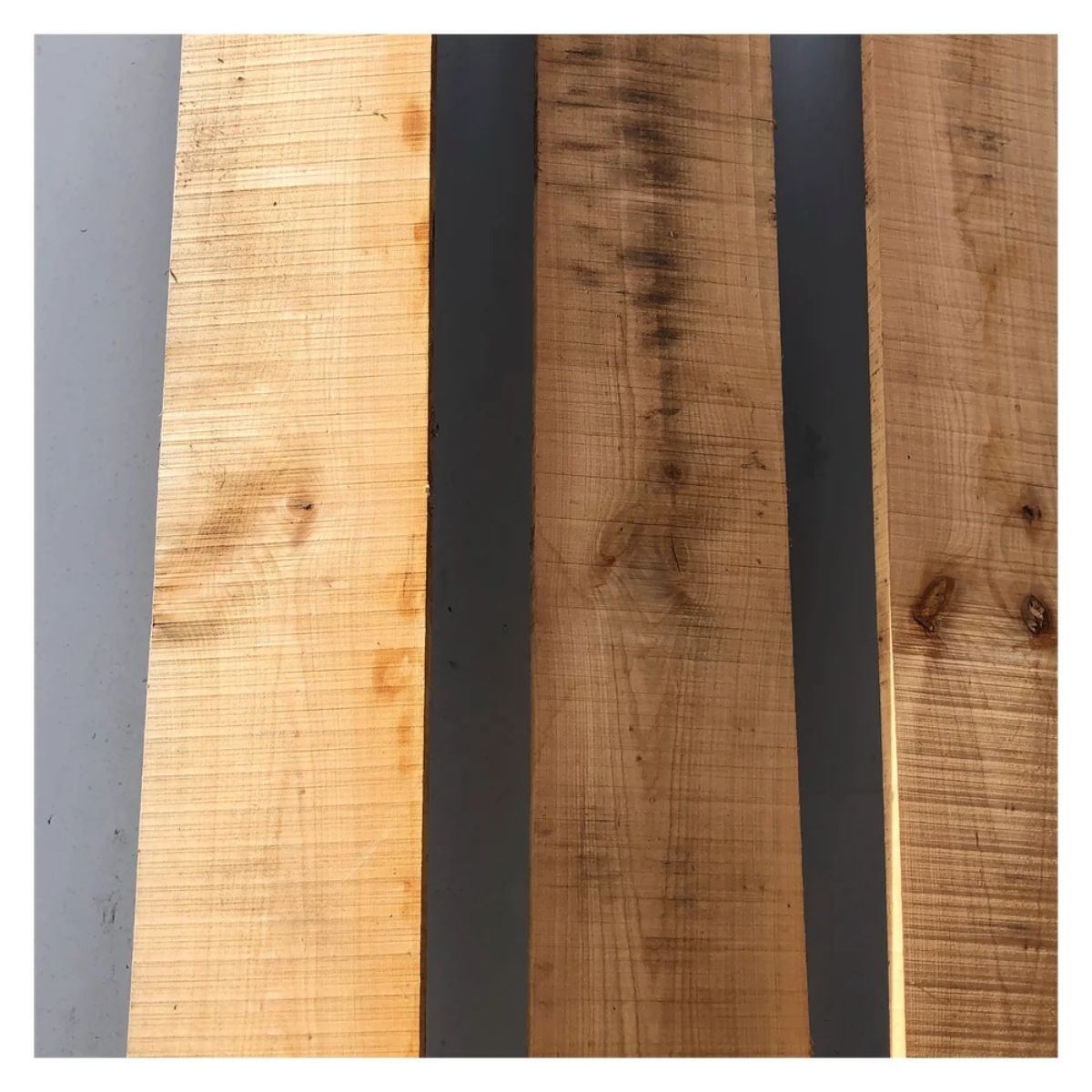 Kers boomdelen ongeschaafd (stuk)