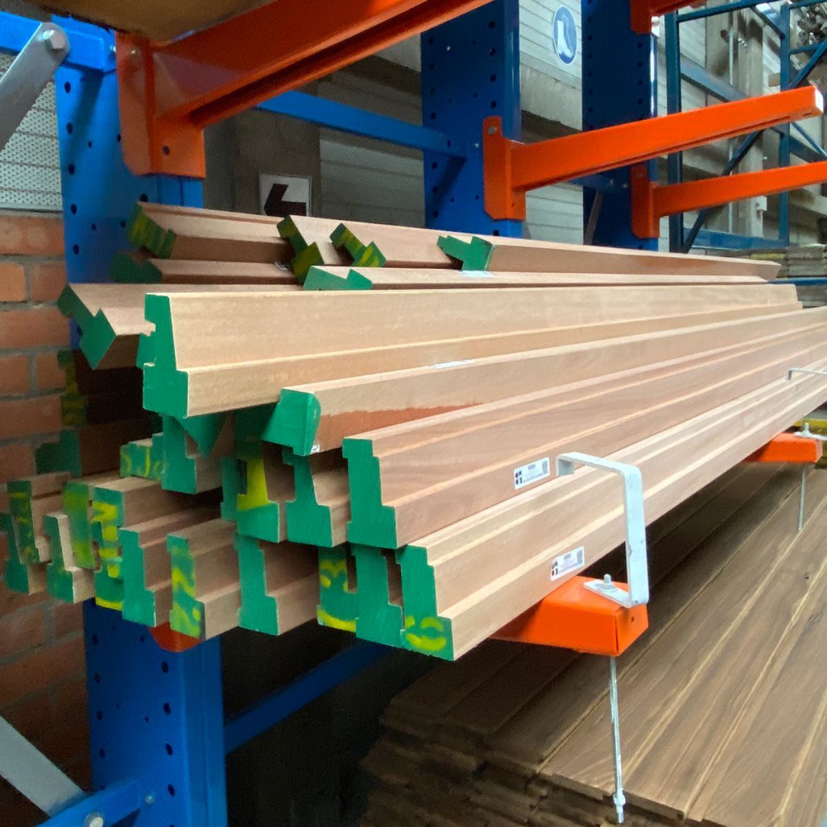 Meranti kozijnen raamprofielen C en A (lm)