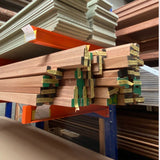 Meranti kozijnen raamprofielen C en A (lm)