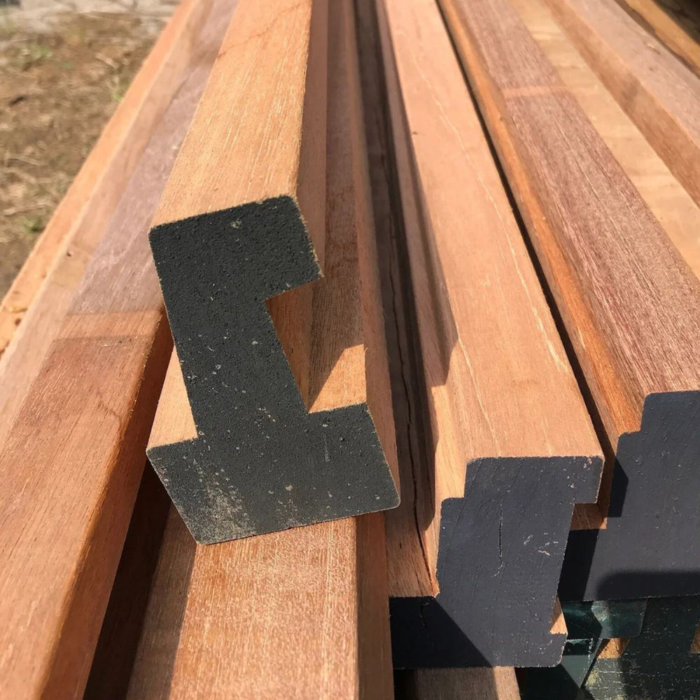 Meranti kozijnen raamprofielen C en A (lm)