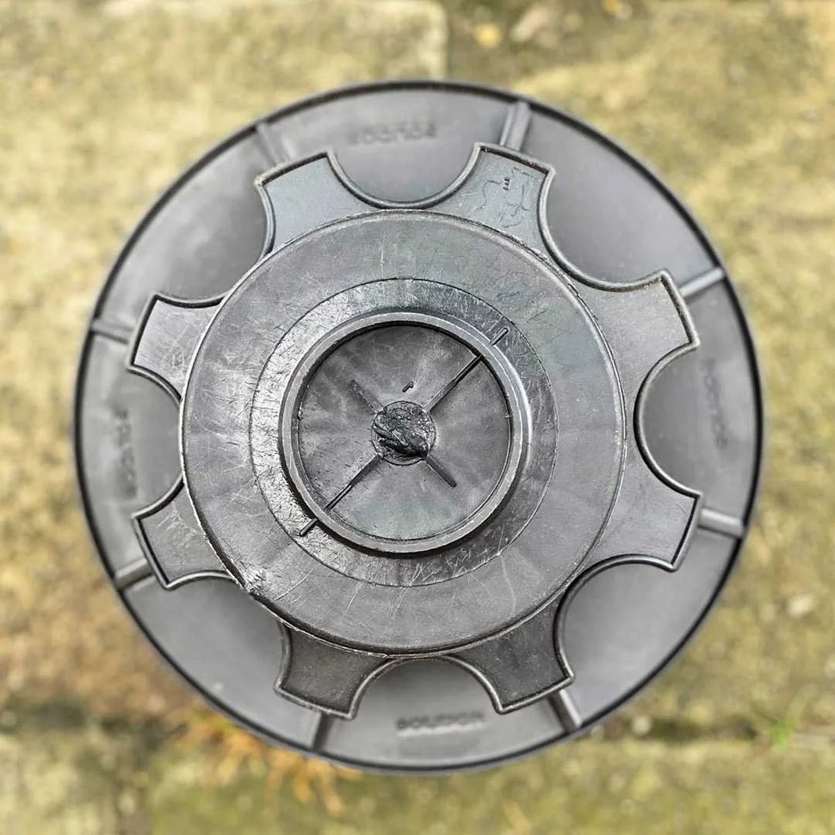 Plastic terrasdrager