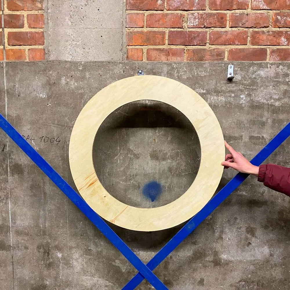 Rond multiplex platen (stuk)