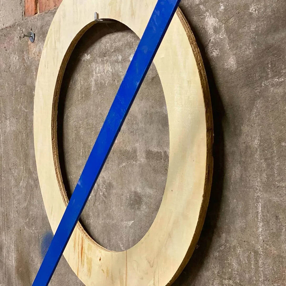 Rond multiplex platen (stuk)