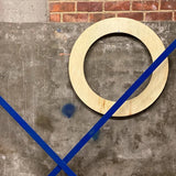 Rond multiplex platen (stuk)