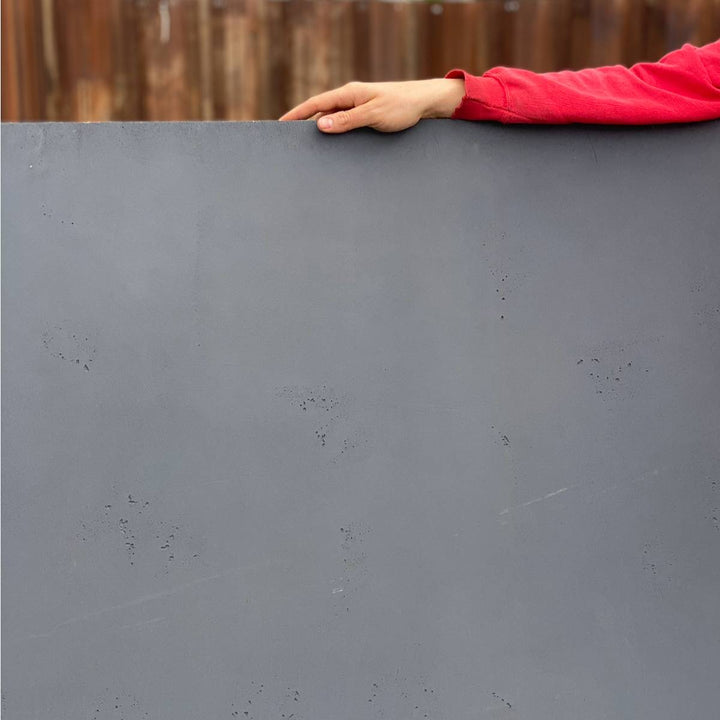 Multiplex berk 20 mm met imitatie beton zijde (st)