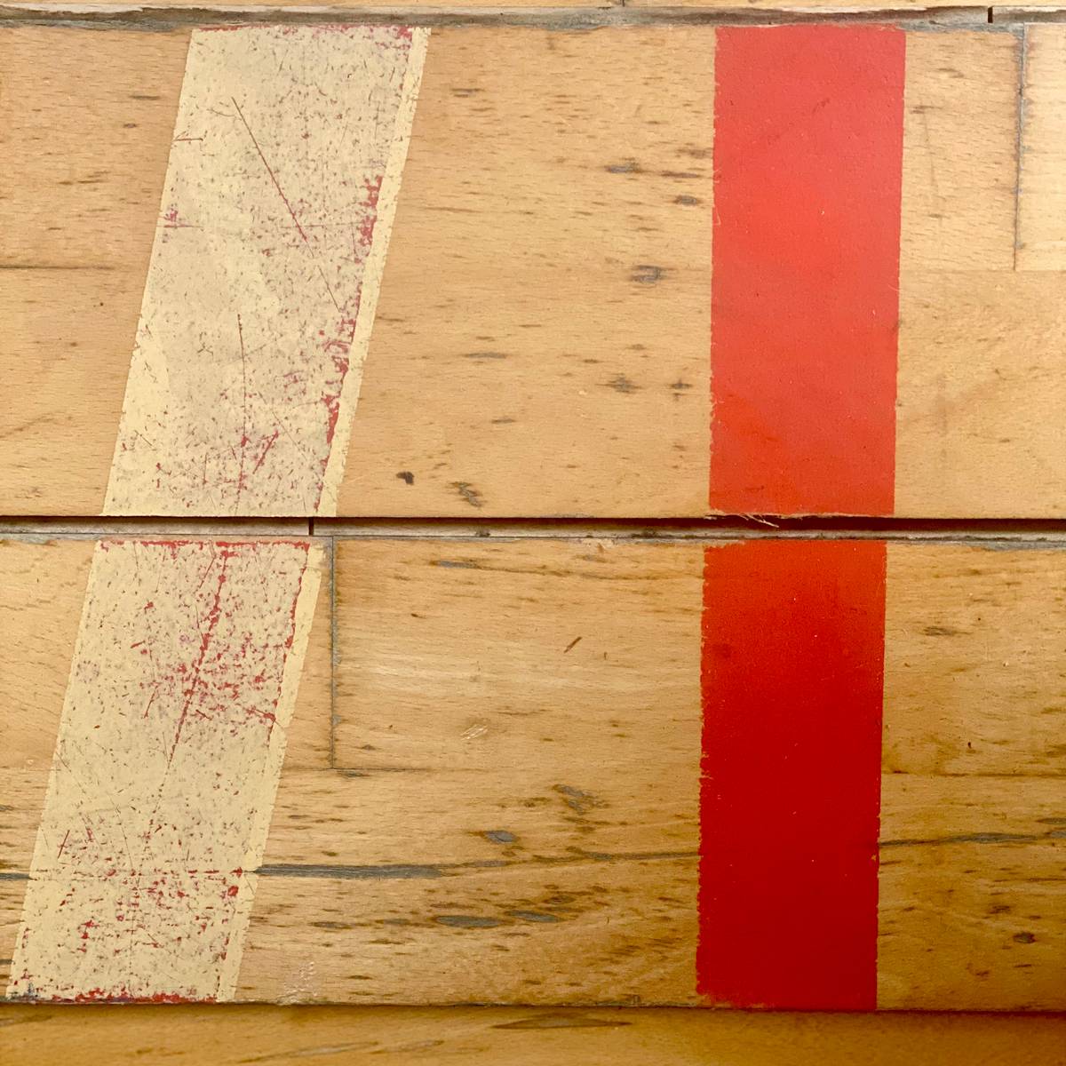 Beuken planken van sportvloer