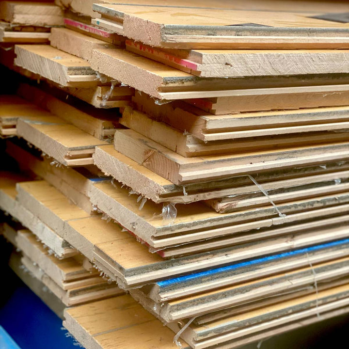 Beuken planken van sportvloer