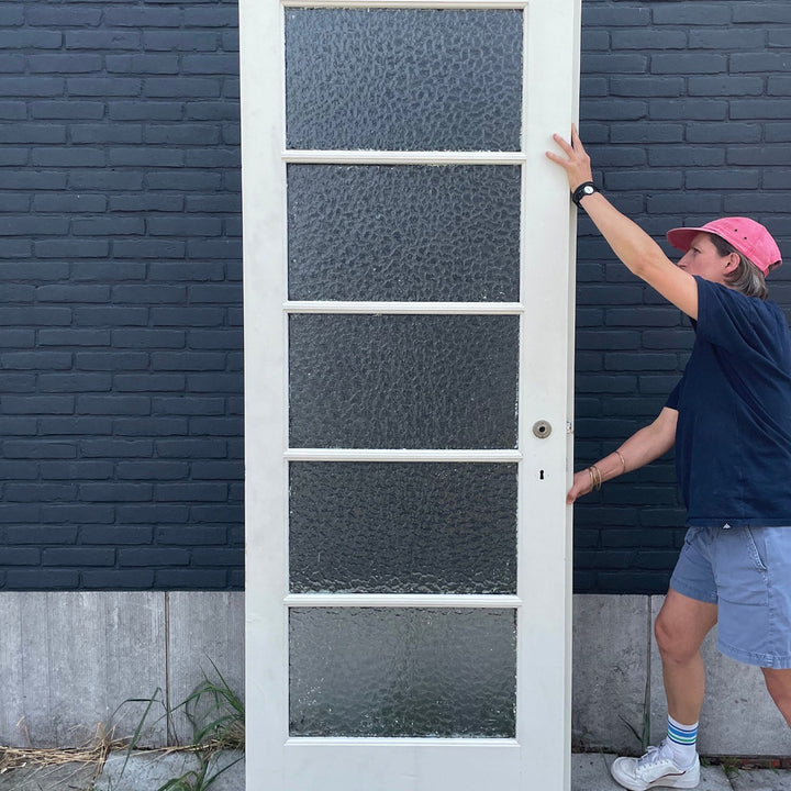 Vintage dubbele deur