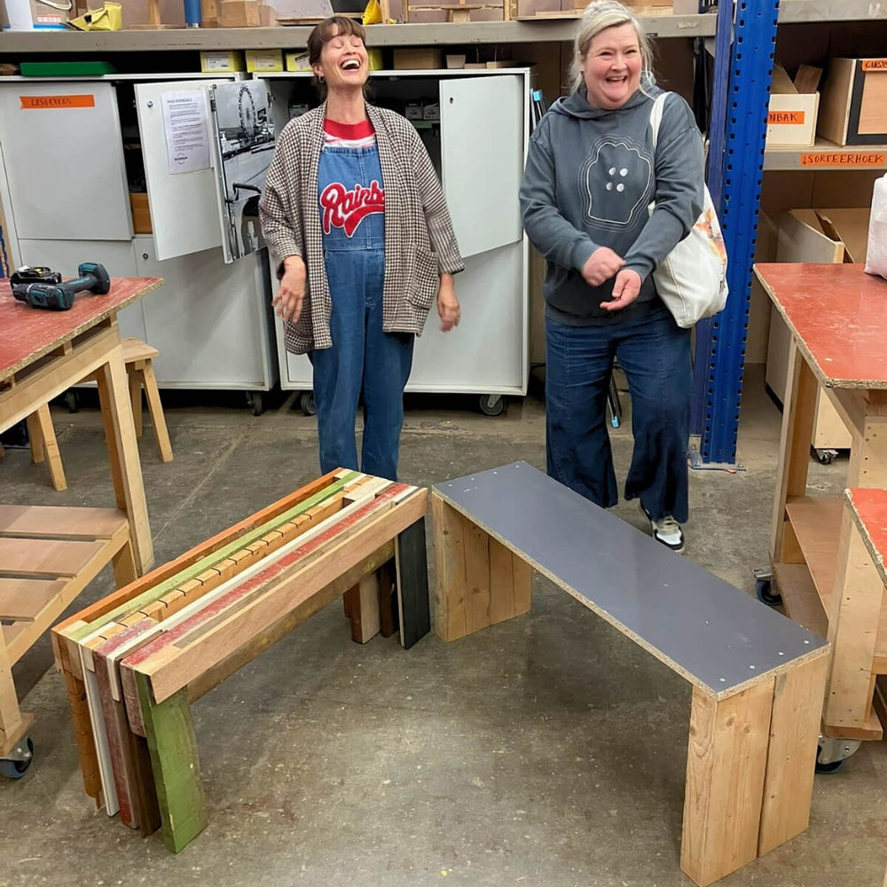 BOUW EEN BANKJE - HELE DAG WEEKENDWORKSHOP