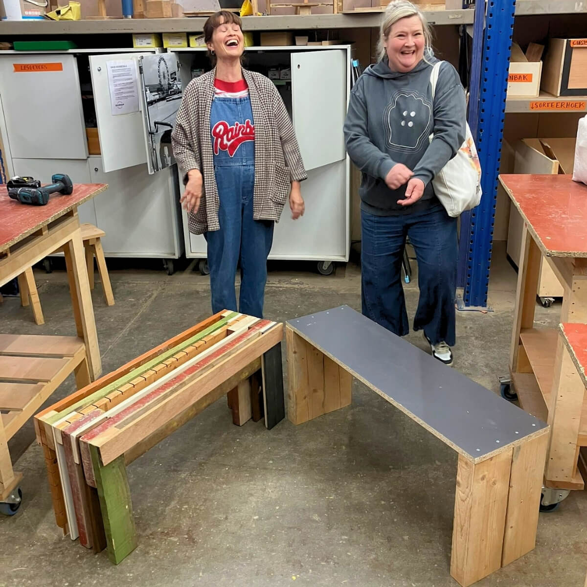 BOUW EEN BANKJE - HELE DAG WEEKENDWORKSHOP