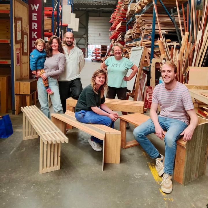 BOUW EEN BANKJE - HELE DAG WEEKENDWORKSHOP