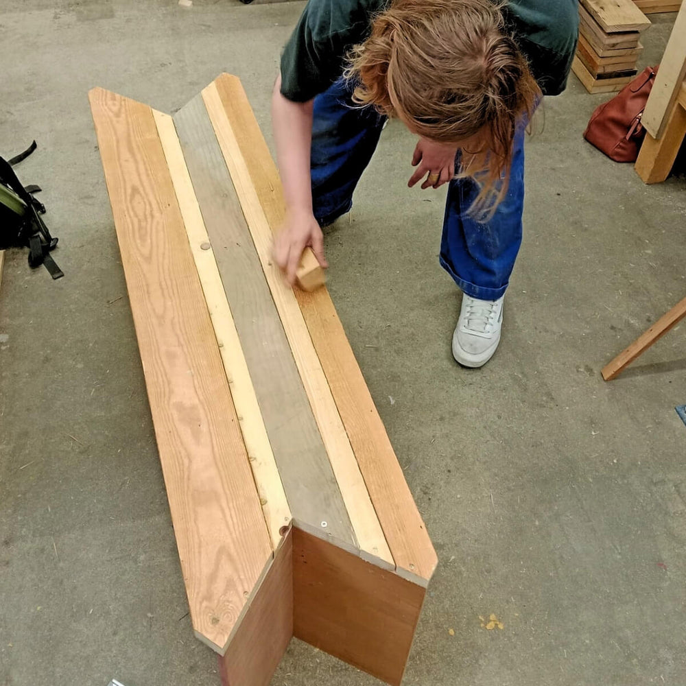 BOUW EEN BANKJE - HELE DAG WEEKENDWORKSHOP