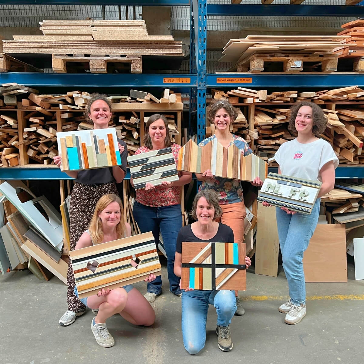 GEOMETRIC WALL ART - HALVE DAG WORKSHOP