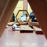 GEOMETRIC SHELVES - HALVE DAG WORKSHOP