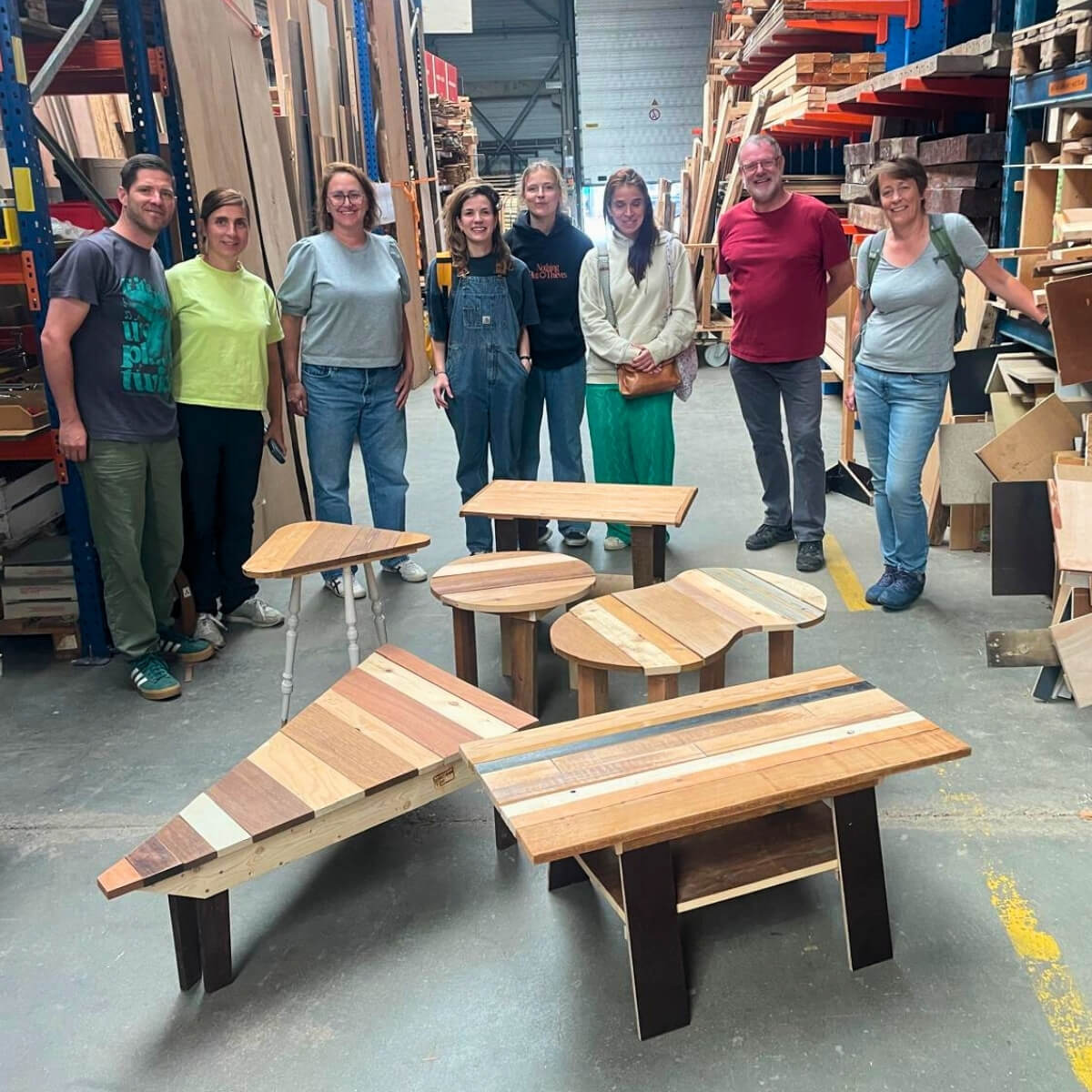 MAAK EEN SALONTAFEL - HELE DAG WEEKENDWORKSHOP